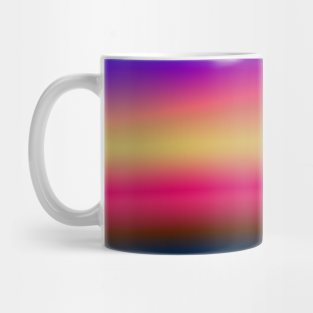 RED BLUE GREEN TEXTURE ART Mug